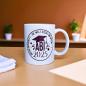 Preview: Keramiktasse - ABI 2025 - Abitur geschafft - Die Welt steht dir offen - Schulabschluss - Personalisierung möglich - Kaffeetasse - Teetasse - Artikel-Nr. 1100003